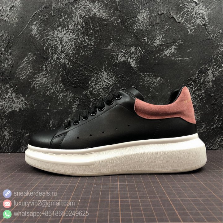 Alexander McQueen Sole Unisex Sneakers 37681 Black&Pink